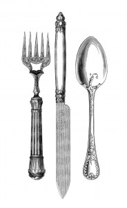 Utensils from TheGraphicsFairy.blogspot.com