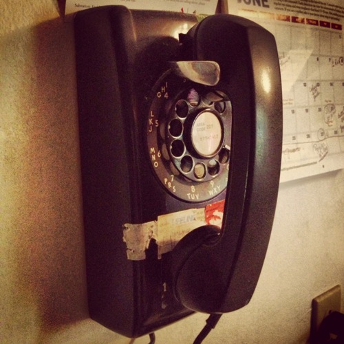 Nanny's old phone