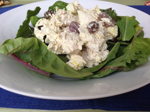 Chicken salad salad, Shannon