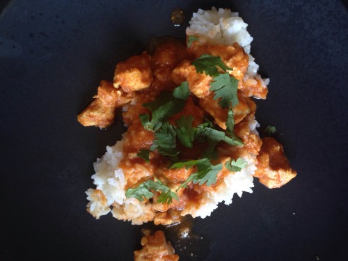 kenyan chicken curry with coconut rice katiie clifton