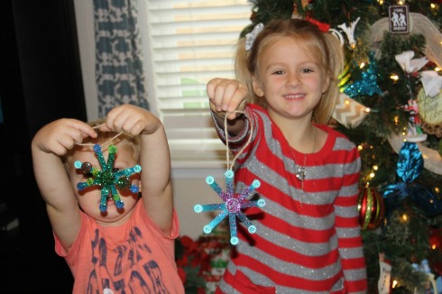 kids ornament exchange