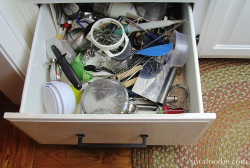 crazy jumbled gadget drawer