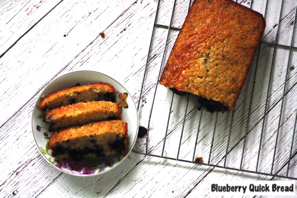 Blueberry Quick Bread from Amanda Farris