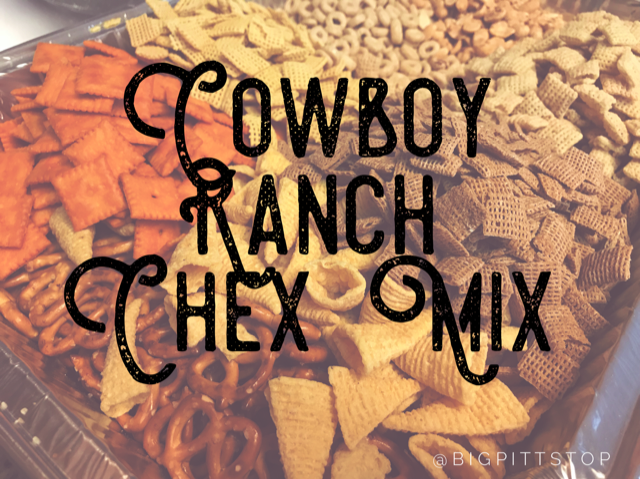 Cowboy Ranch Chex Mix via BigPittStop