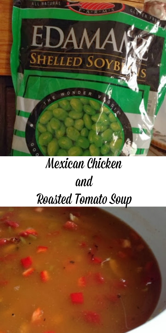 Mexican Chicken and Roasted Tomato Soup via Keisha McKinney