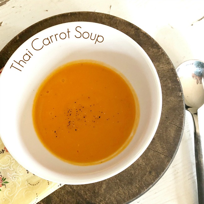 Thai Carrot Soup via Talya Boerner